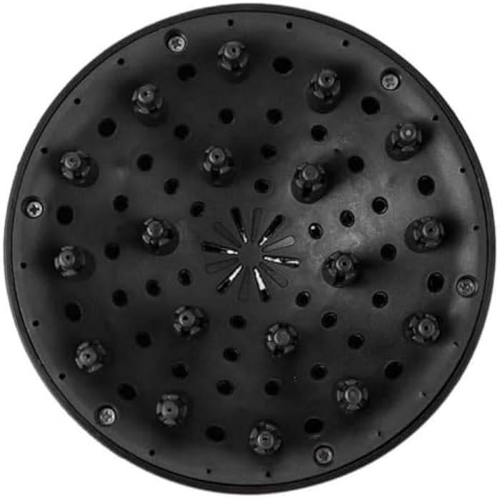 Hair Curler or Anti Frizz Diffuser, Universal Portable Hair Curler Diffuser, Hair Styling Tool, Installed on Hair Dryers to Give Curly Hair (Black) - Image 3